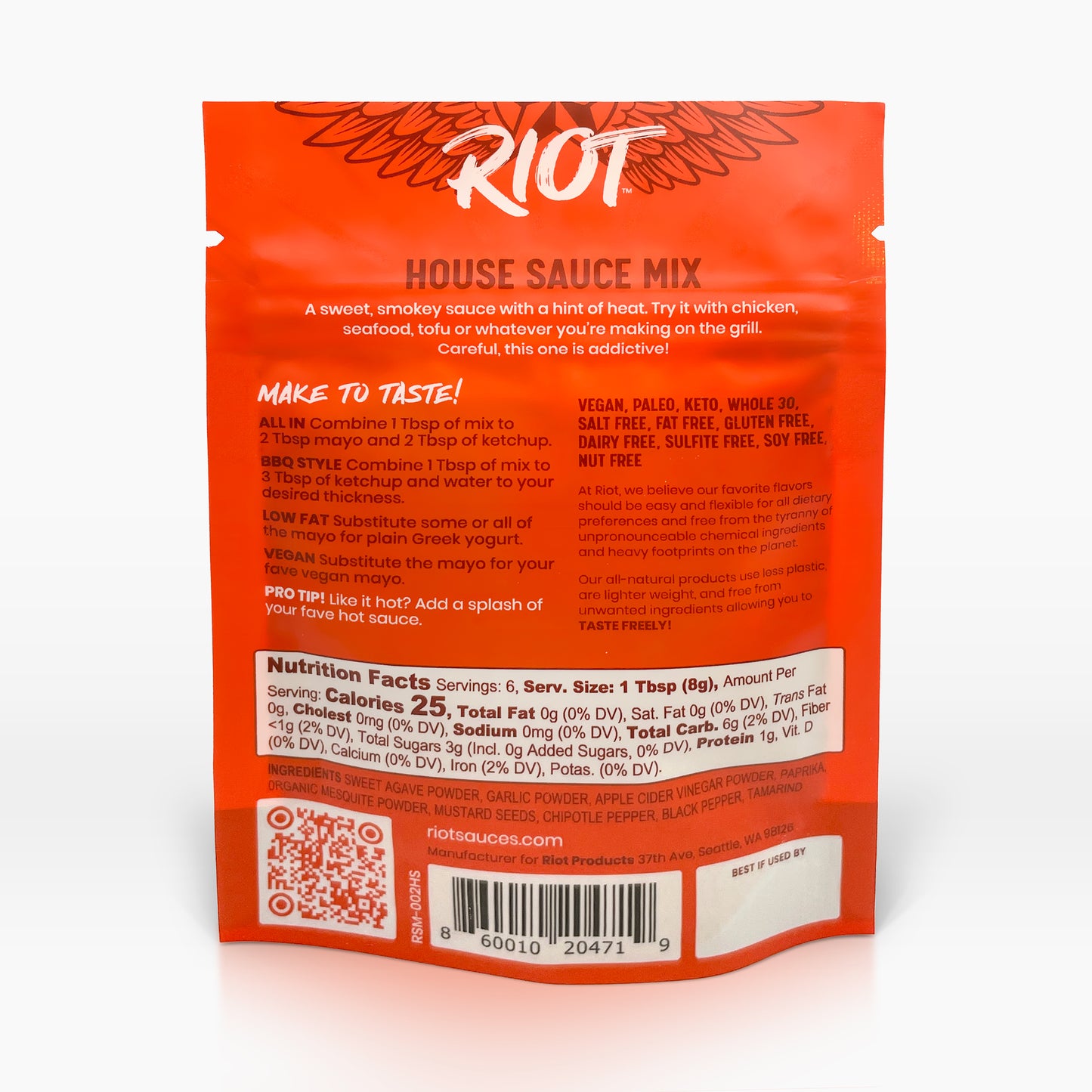 RIOT House Sauce