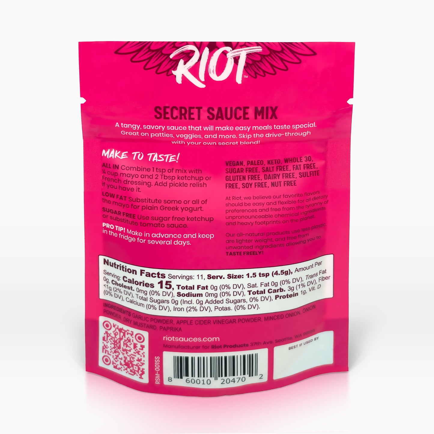 RIOT Secret Sauce